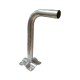 320mm Galvanised Steel Wall Mount (32mm Diameter) 320mm Galvanised Steel Wall Mount (32mm Diameter)