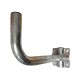 320mm Galvanised Steel Wall Mount (32mm Diameter) 320mm Galvanised Steel Wall Mount (32mm Diameter)