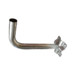 32cm Galvanised Steel Wall Mount (32mm Diameter)Satellite Dich