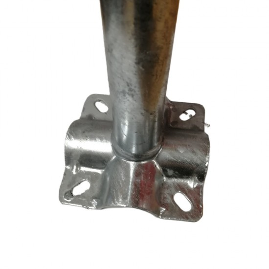 180mm Galvanised Steel Wall Mount (32mm Diameter) 180mm Galvanised Steel Wall Mount (32mm Diameter)