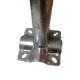 180mm Galvanised Steel Wall Mount (32mm Diameter) 180mm Galvanised Steel Wall Mount (32mm Diameter)