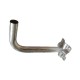 320mm Galvanised Steel Wall Mount (32mm Diameter) 320mm Galvanised Steel Wall Mount (32mm Diameter)