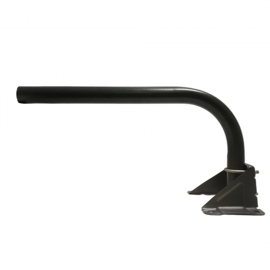 30CM SKY SATELLITE DISH WALL MOUNT METAL BRACKET TUBE POLSAT FREESAT HOTBIRD 