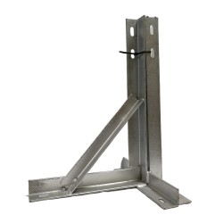 18 inch T-K Wall Bracket Set Bracket Aerial Radio Satellite mast Pole Galvanized 18 inch T-K Wall Bracket Set Bracket Aerial Radio Satellite mast Pole Galvanized