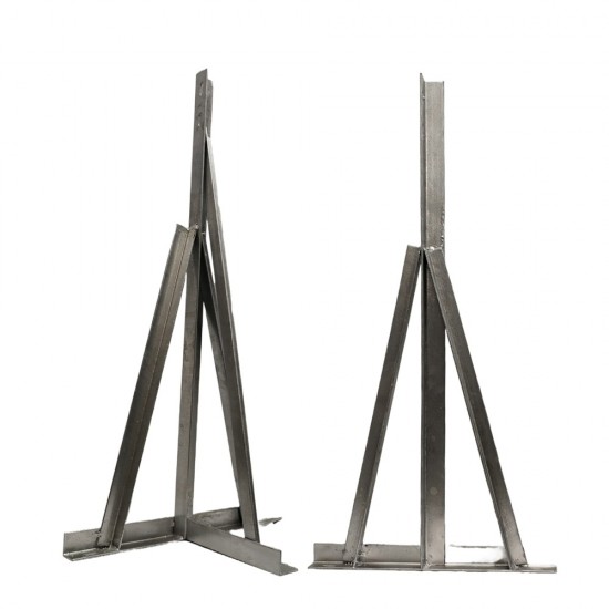 36 inch T-K Wall Bracket Set Bracket Aerial Radio Satellite mast Pole Galvanized