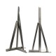 36 inch T-K Wall Bracket Set Bracket Aerial Radio Satellite mast Pole Galvanized