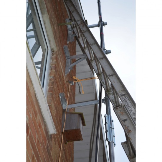 36 inch T-K Wall Bracket Set Bracket Aerial Radio Satellite mast Pole Galvanized