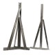 36 inch T-K Wall Bracket Set Bracket Aerial Radio Satellite mast Pole Galvanized