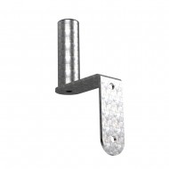 10CM TV Aerial / CPE Wall Bracket 100mm x 100mm Galvanised (32mm Diameter)