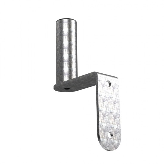 10CM TV Aerial / CPE Wall Bracket 100mm x 100mm Galvanised (32mm Diameter)