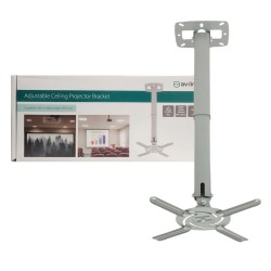 ADJUSTABLE PROJECTOR CEILING MOUNT BRACKET TILT SILVER UNIVERSAL LCD DLP MONITOR ADJUSTABLE PROJECTOR CEILING MOUNT BRACKET TILT SILVER UNIVERSAL LCD DLP MONITOR