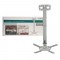 ADJUSTABLE PROJECTOR CEILING MOUNT BRACKET TILT SILVER UNIVERSAL LCD DLP MONITOR