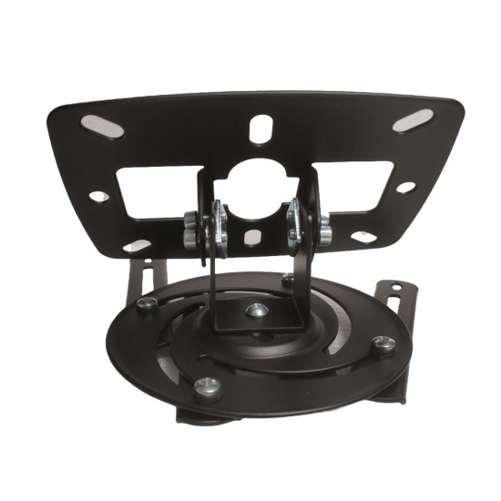 CEILING PROJECTOR BRACKET MOUNT SILVER LCD ADJUSTABLE TILT ROTATE FIXED COMPACT