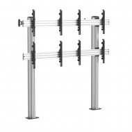Revez 4 Screen Video Wall Bolt Down Stand for 45-55inch Displays