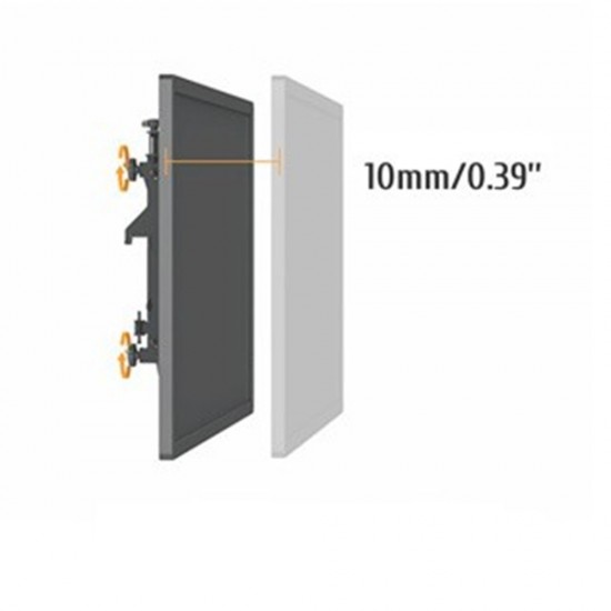 Revez 4 Screen Ceiling Mounted Video Wall for 45-55inch Screens 2x2