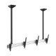 Revez Dual Screen Ceiling Mount with Extended Pole for 45-55" Screens from Satcity.ie Ireland Limerick Revez Dual Screen Ceiling Mount with Extended Pole for 45-55 inch Screens