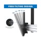Revez Dual Screen Ceiling Mount with Extended Pole for 45-55" Screens from Satcity.ie Ireland Limerick Revez Dual Screen Ceiling Mount with Extended Pole for 45-55 inch Screens