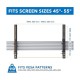 Revez Dual Screen Ceiling Mount with Extended Pole for 45-55" Screens from Satcity.ie Ireland Limerick Revez Dual Screen Ceiling Mount with Extended Pole for 45-55 inch Screens