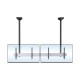 Revez Dual Screen Ceiling Mount with Extended Pole for 45-55" Screens from Satcity.ie Ireland Limerick Revez Dual Screen Ceiling Mount with Extended Pole for 45-55 inch Screens