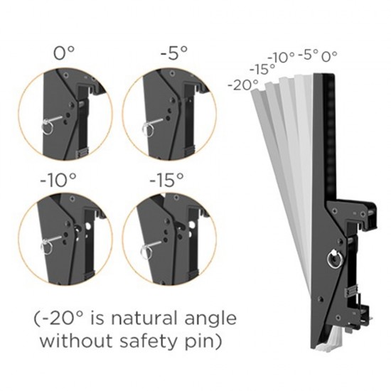 Revez Dual Screen Wall Mount for 45-55" Screens