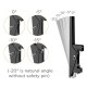 Revez Dual Screen Wall Mount for 45-55" Screens