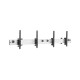 Revez Dual Screen Wall Mount for 45-55" Screens