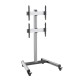 Revez Dual TV Cart for 40-65" Displays
