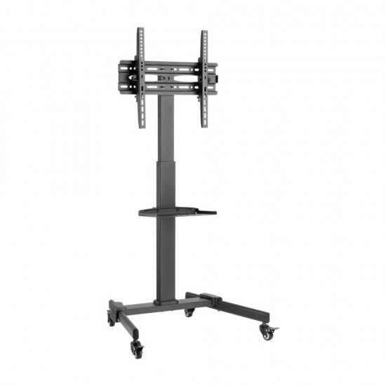 TV Presentation Stand 37-70 Inch Mobile TV Stand Rolling Cart Floor Stand Mount