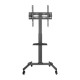 TV Presentation Stand 37-70 Inch Mobile TV Stand Rolling Cart Floor Stand Mount