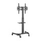 TV Presentation Stand 37-70 Inch Mobile TV Stand Rolling Cart Floor Stand Mount