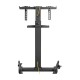 TV Presentation Stand 37-70 Inch Mobile TV Stand Rolling Cart Floor Stand Mount