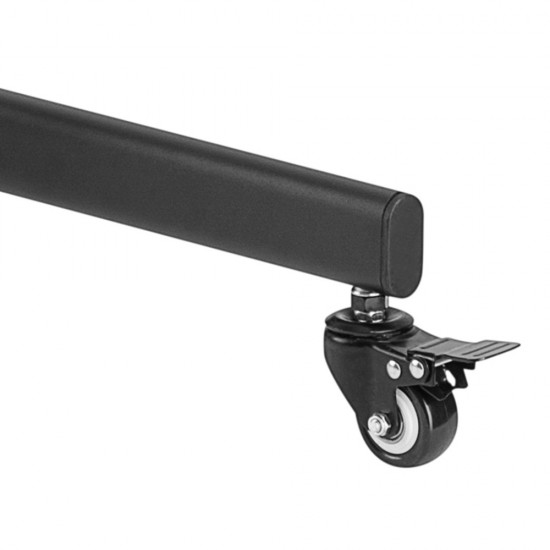 TV Presentation Stand 37-70 Inch Mobile TV Stand Rolling Cart Floor Stand Mount