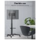 TV Presentation Stand 37-70 Inch Mobile TV Stand Rolling Cart Floor Stand Mount