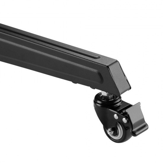 TV Presentation Stand PRO 37-70 Inch with Camera Shelf Mobile TV Rolling Cart 
