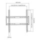 Revez FF55 Flat Bracket for 26 - 55 inch TVs TV Bracket tv wall mount