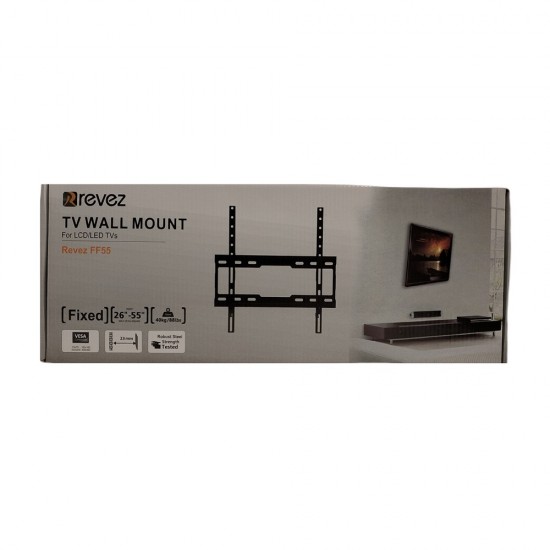 Revez FF55 Flat Bracket for 26 - 55 inch TVs TV Bracket tv wall mount