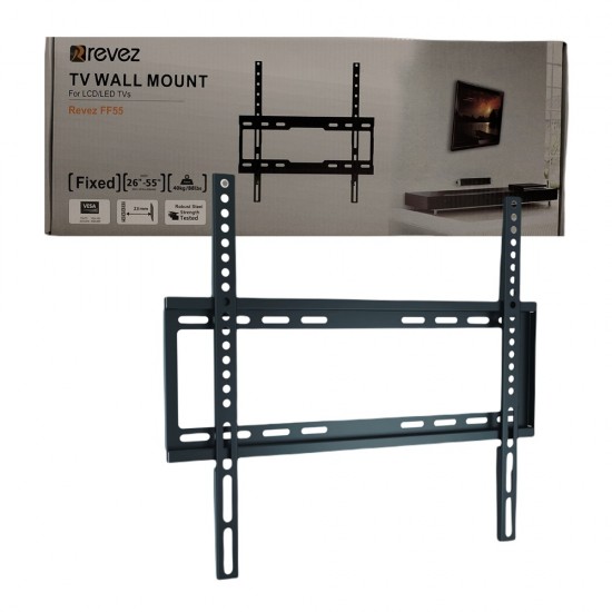 Revez FF55 Flat Bracket for 26 - 55 inch TVs TV Bracket tv wall mount