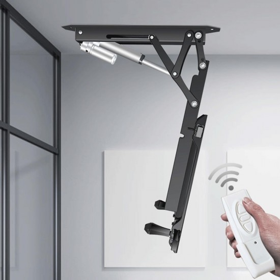 Motorised Drop Down Ceiling TV Mount for TVs up to 70 inch (Tuya App/Alexa/Google Home)