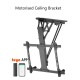 Motorised Drop Down Ceiling TV Mount for TVs up to 70 inch (Tuya App/Alexa/Google Home)
