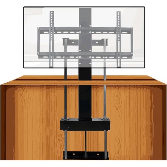 Motorised In Cabinet Electric Lift TV Mount for TVs up to 80 inch (Tuya App/Alexa/Google Home)