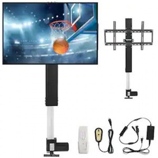 Motorised In Cabinet Electric Lift TV Mount for TVs up to 80 inch (Tuya App/Alexa/Google Home)