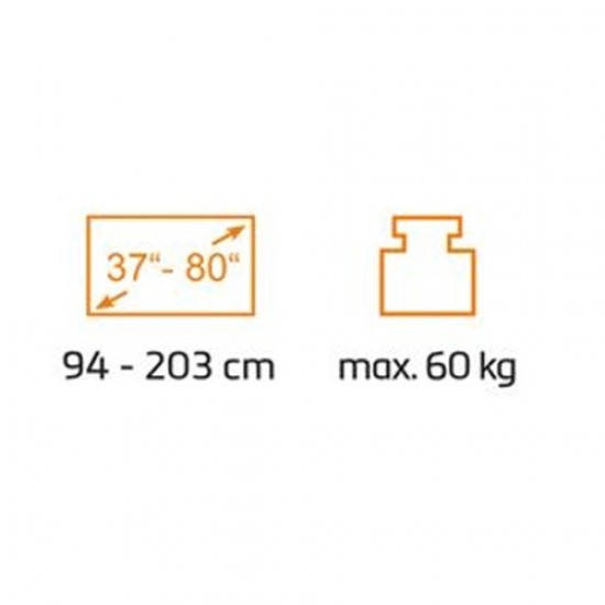 Motorised In Cabinet Electric Lift TV Mount for TVs up to 80 inch (Tuya App/Alexa/Google Home)