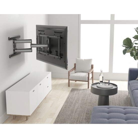 Revez Extra Long Arm Full Motion swivel TV Bracket Mount 43–80 inch STS80 TVs from Satcity.ie Ireland Limerick Revez Extra Long Arm Full Motion swivel TV Bracket Mount 43–80 inch STS80 TVs