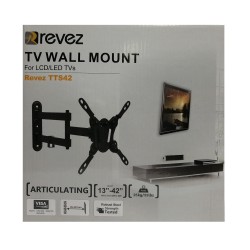 TV WALL BRACKET MOUNT TTS42 DUAL ARM SWIVEL FOR 13 - 42 INCH LCD LED TVS MONITOR TV WALL BRACKET MOUNT TTS42 DUAL ARM SWIVEL FOR 13 - 42 INCH LCD LED TVS MONITOR