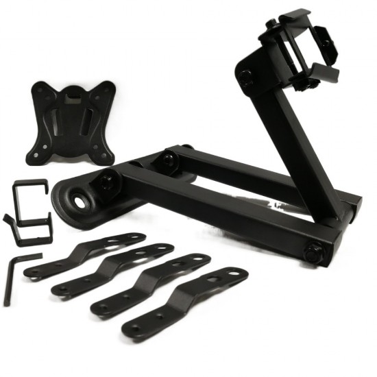 TV WALL BRACKET MOUNT TTS42 DUAL ARM SWIVEL FOR 13 - 42 INCH
