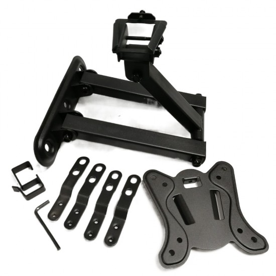 TV WALL BRACKET MOUNT TTS42 DUAL ARM SWIVEL FOR 13 - 42 INCH