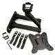 TV WALL BRACKET MOUNT TTS42 DUAL ARM SWIVEL FOR 13 - 42 INCH LCD LED TVS MONITOR