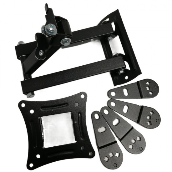 TV WALL BRACKET MOUNT SWIVEL FOR 13 - 42 INCH LCD LED TVS REVEZ TS42DA MONITOR