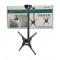 Ceiling Mount VESA 200-400 TV Bracket - Black | 129573 