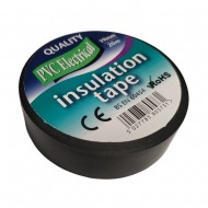 ELECTRICAL INSULATION PVC TAPE WATERPROOF TAPE FLAME RETARDANT 20M X 19MM BLACK 